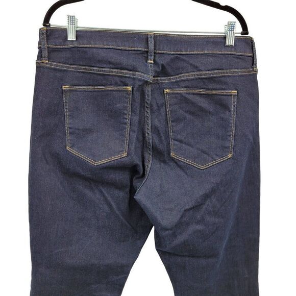 Gap Jeans Curvey Perfect Boot Dark Wash Stretch High Rise High Waisted Flare 33 - Picture 9 of 14